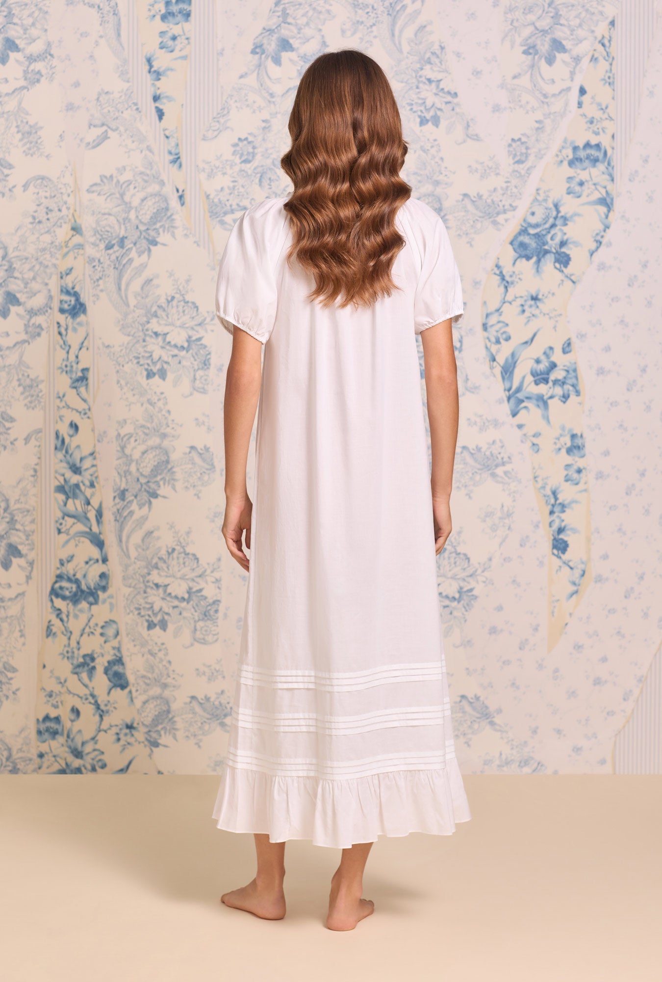 Eileen West The "Jolee" Iconic White Cotton Lawn Ballet Nightgown