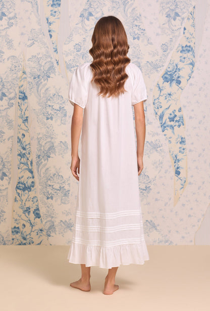 Eileen West The "Jolee" Iconic White Cotton Lawn Ballet Nightgown