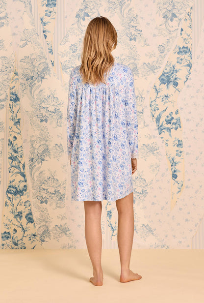 Eileen West Floral Whisper Dreamy Sweater Knit Chemise
