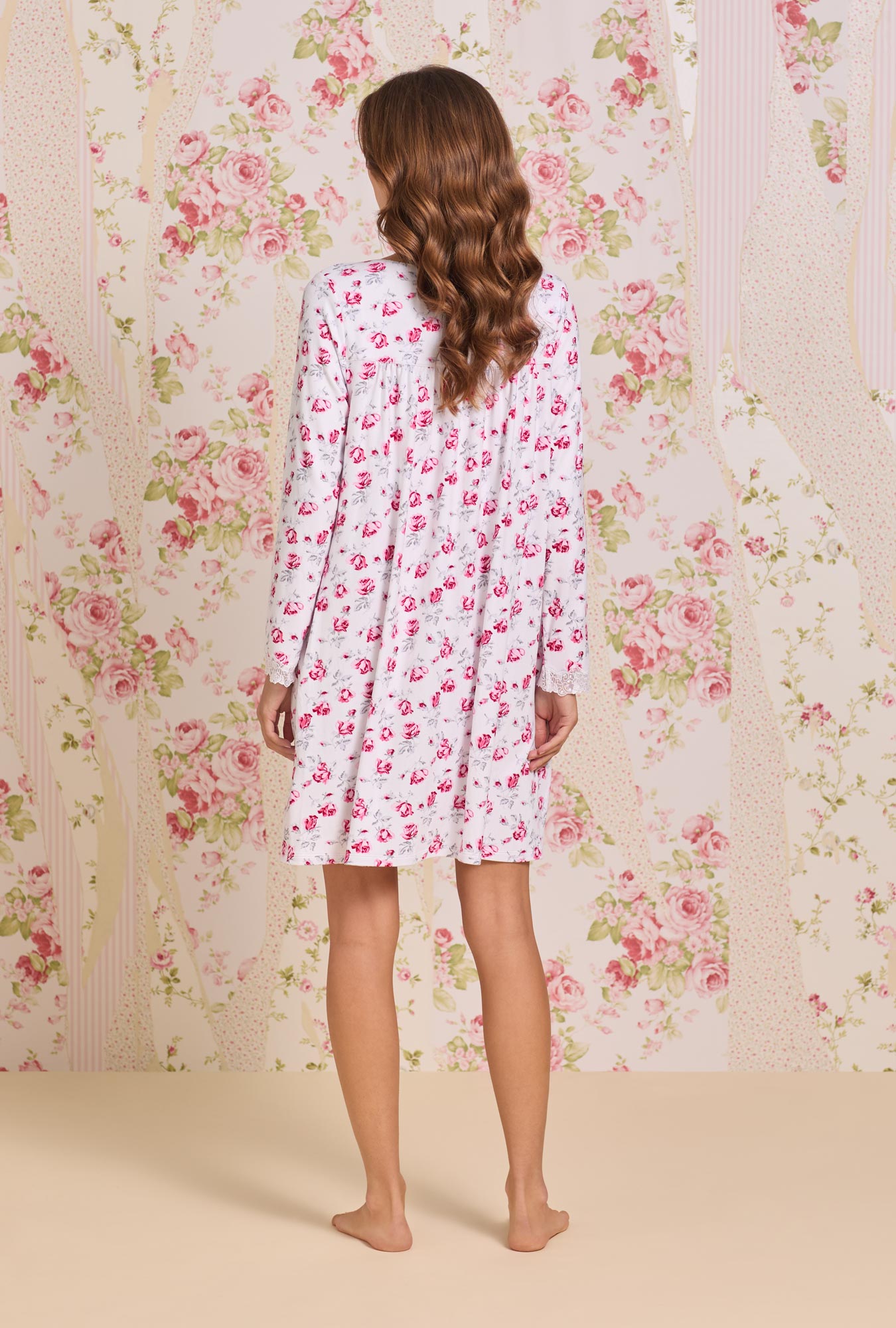 Eileen West Winter Blossom Dreamy Sweater Knit Chemise