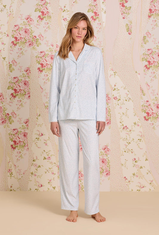 Eileen West Powder Petal Dream Fleece Pajama