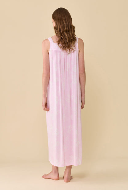 Eileen West The "Eileen" Pink Posy Tencel™ Modal Ballet Nightgown