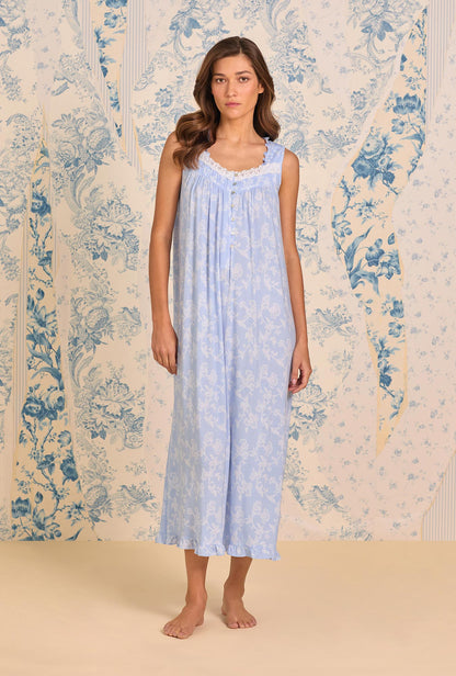 Eileen West The "Eileen" Blue Haven Tencel™ Modal Ballet Nightgown