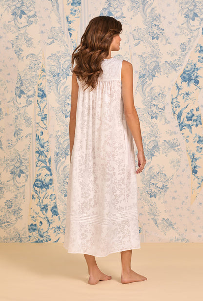 Eileen West The "Eileen" Floral Devoré Ballet Nightgown