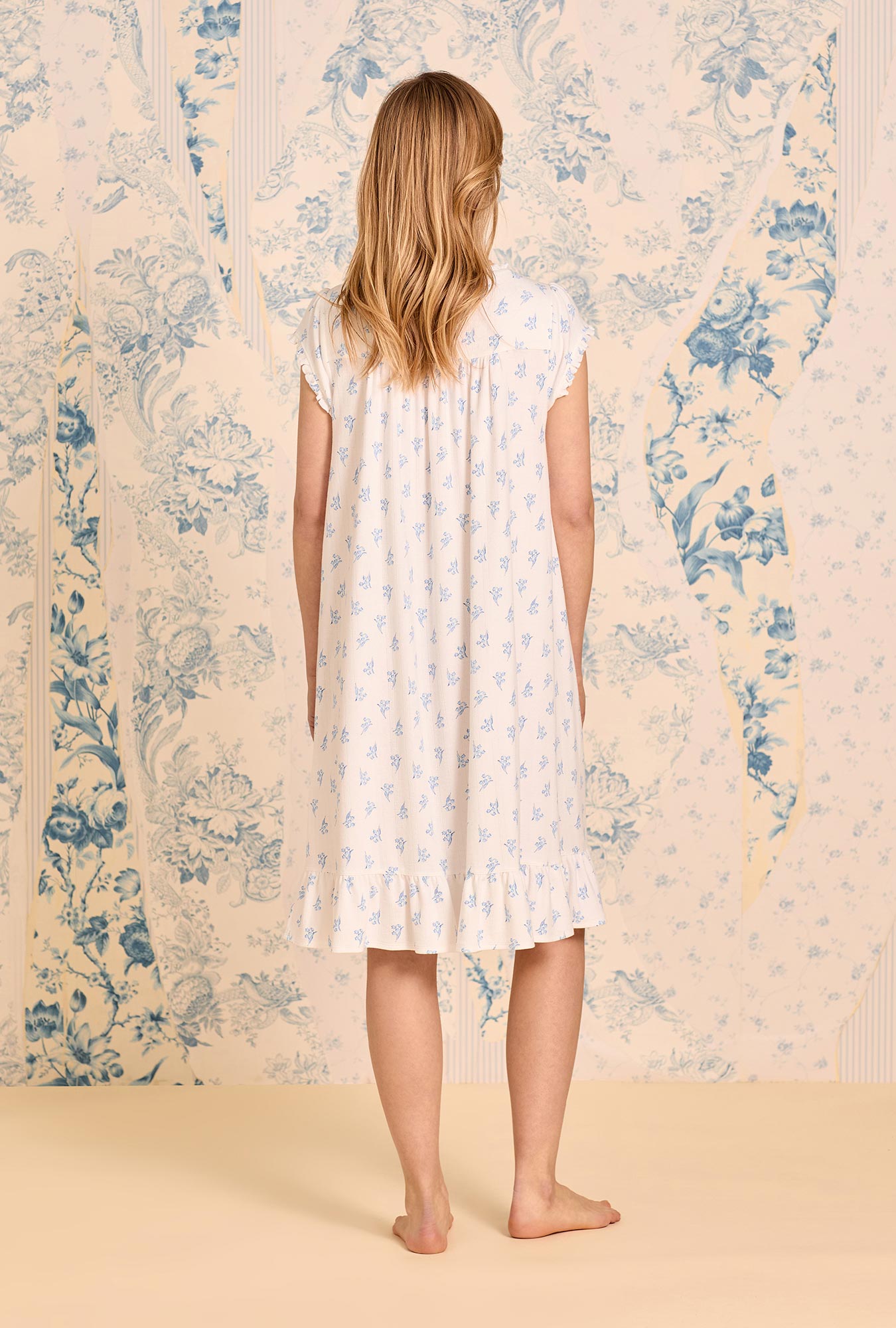 Eileen West Lily Reverie Cotton Pointelle Waltz Nightgown
