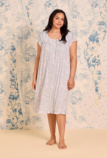 Eileen West Blush Bouquet Tencel ™ Modal Waltz Nightgown