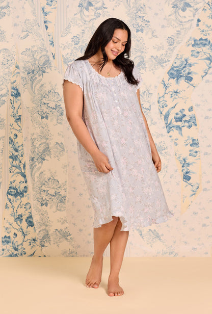 Eileen West Blush Bouquet Tencel ™ Modal Waltz Nightgown