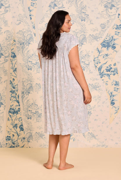 Eileen West Blush Bouquet Tencel ™ Modal Waltz Nightgown