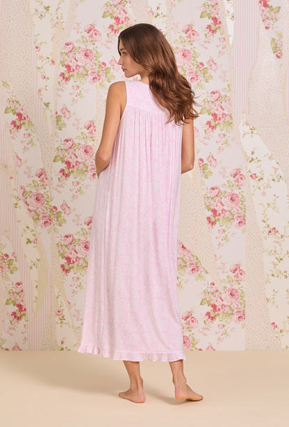 Eileen West The "Eileen" Pink Peony Tencel™ Ballet Night