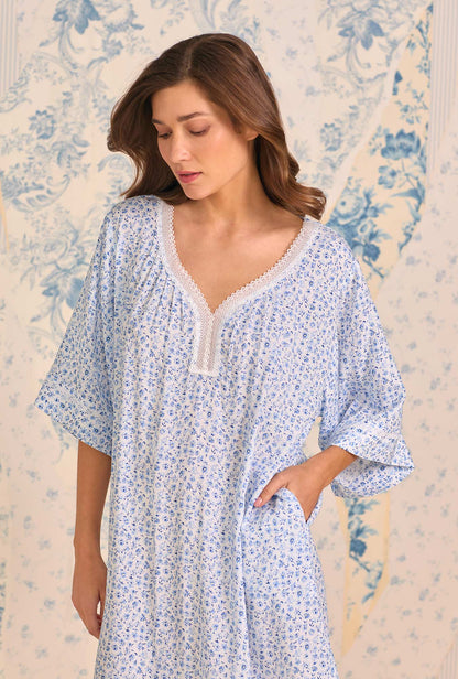 Eileen West Fresh Daisy Ecovero™ Rayon Caftan