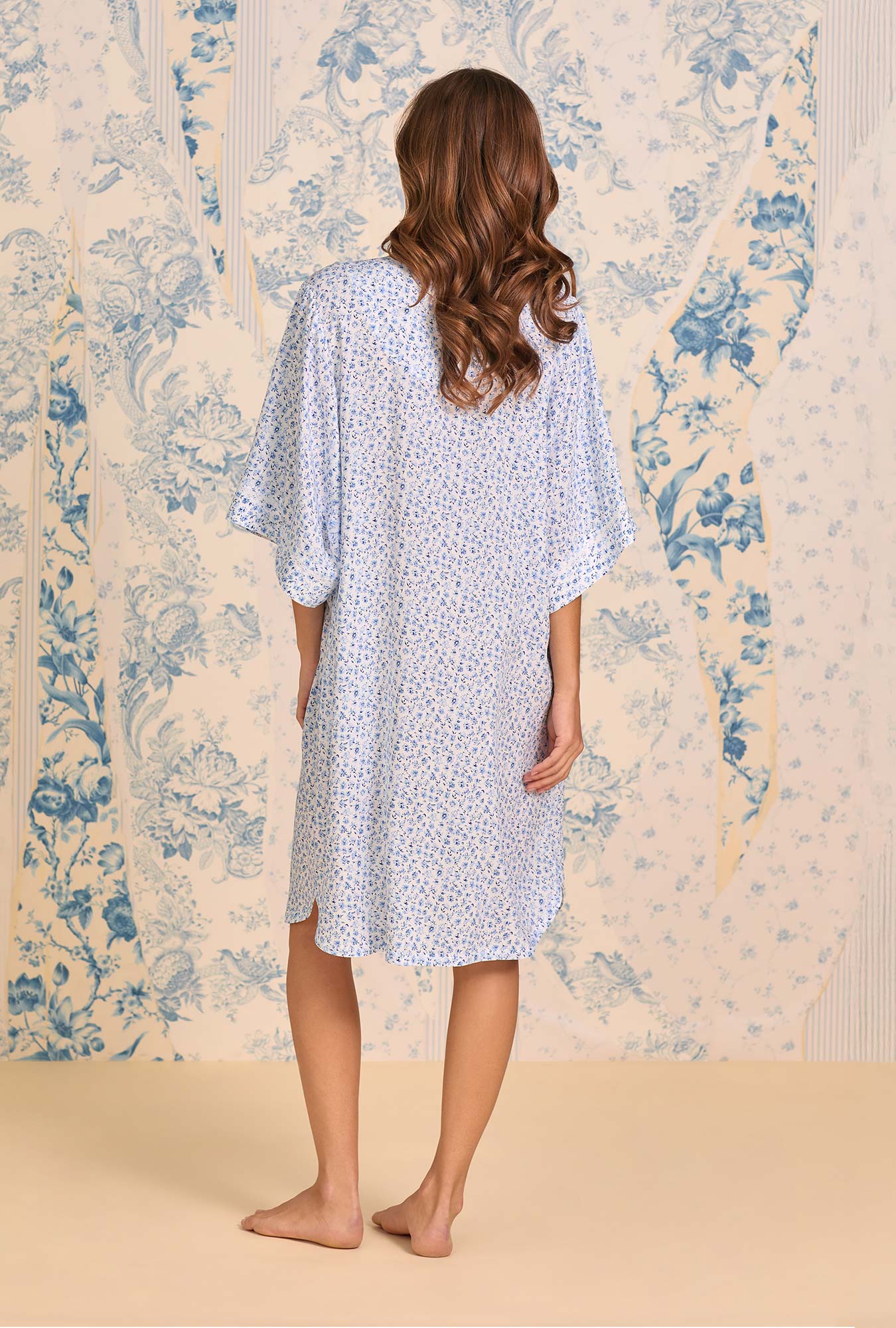 Eileen West Fresh Daisy Ecovero™ Rayon Caftan