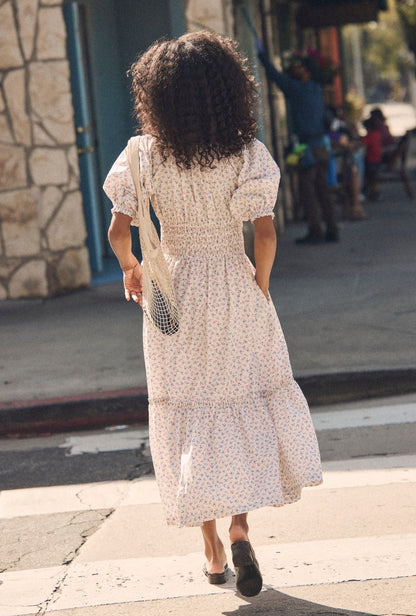 Eileen West Marin Buttercup Floral Cotton Maxi Dress